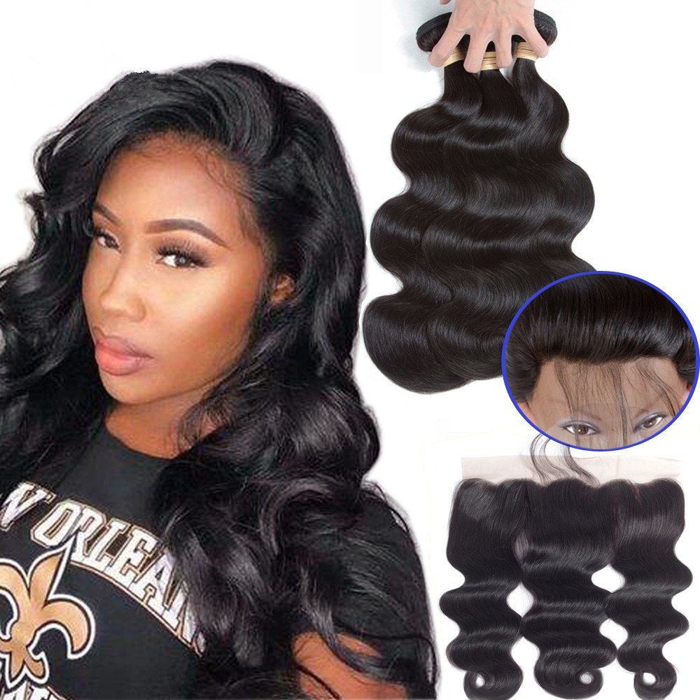 Buy cheap 8’’Yetta 100 Indian Human Hair Weave 13 X 6 Lace Frontal For Lady product
