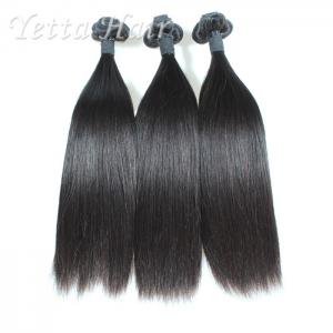 Buy cheap Natural Black Funmi Human Hair / Brazilian Straight Remy Hair product