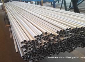 Buy cheap Weather Resistance Round Aluminum Extrusion Profiles 6061 6063 7075 Anodized Silver product