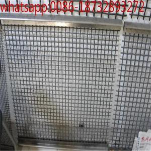Buy cheap 304 crimped wire mesh price, stainless steel crimped woven wire mesh/crimped wire mining screen mesh product