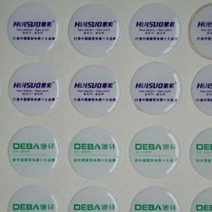Buy cheap Epoxy Dome Stickers, Easy to Apply/Remove, Eco-friendly, OEM and ODM Orders are Welcome product