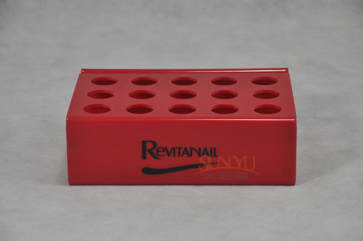 Buy cheap Red Acrylic Nail Polish Display product