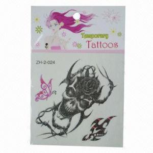 Buy cheap Temporary/Removable Skin Tattoo Stickers, Eco-friendly, Can Last for Several Days product
