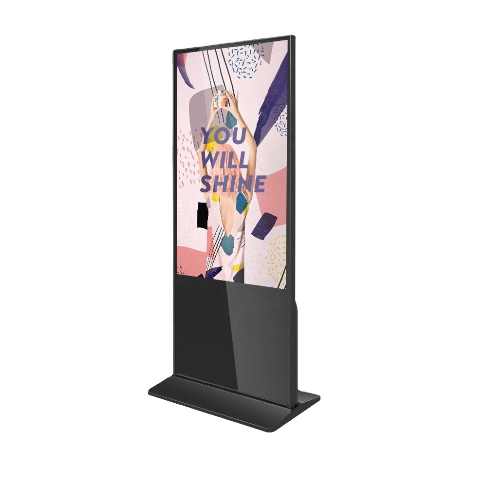 Buy cheap Vertical Totem Kiosk Touch Screen LCD Digital Indoor Android 43 49 55 65 Inch product
