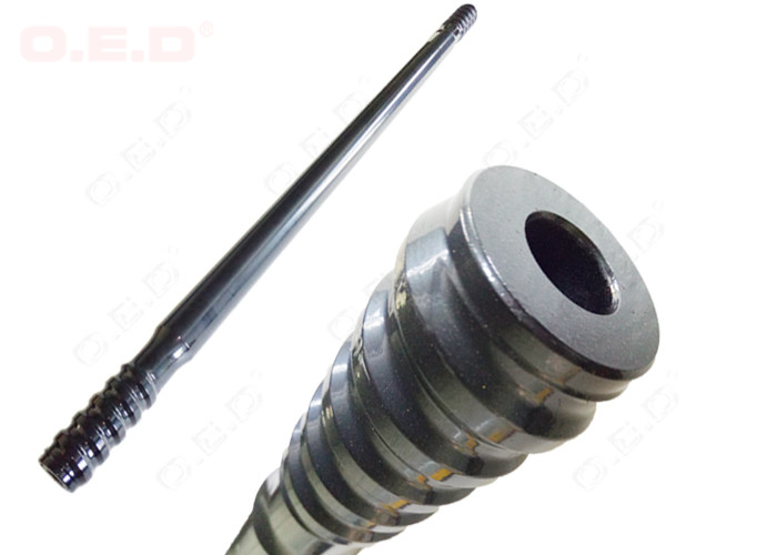 Buy cheap T38 T45 T51 Carbon Steel Hydraulic Drifter Rod , Guide Tube Drill Extension Rod product
