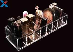 Buy cheap Clear Acrylic Makeup Organiser Display Box For Blush / Powder Foundation product