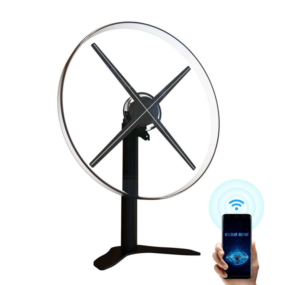 Buy cheap 52cm Hologram Fan Display , Acrylic Cover Led 3d Holographic Projector product