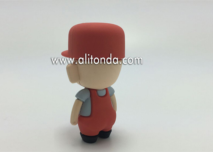 Buy cheap 5cmH 3d collectible figure soft man shape pvc figure custom made silicone toy for promotional gifts product
