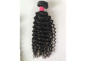 Buy cheap Peruvian Raw Unprocessed Virgin Human Hair Weave / Jerry Curly Hair Extensions product