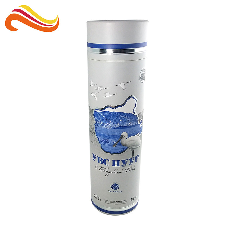 Buy cheap Custom high quality  paper tubes tea packaging boxes gift cylinder tube box product