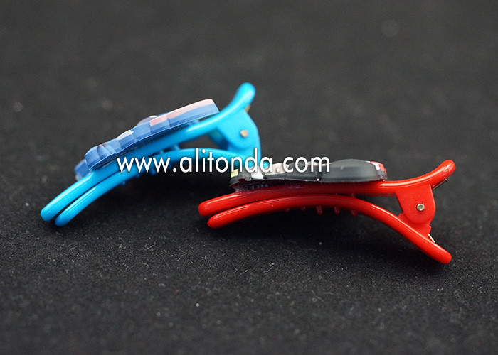 Buy cheap Custom cheap different cartoon plastic hair pins for women girls children hair manage cute cartoon shape hair clip pins product