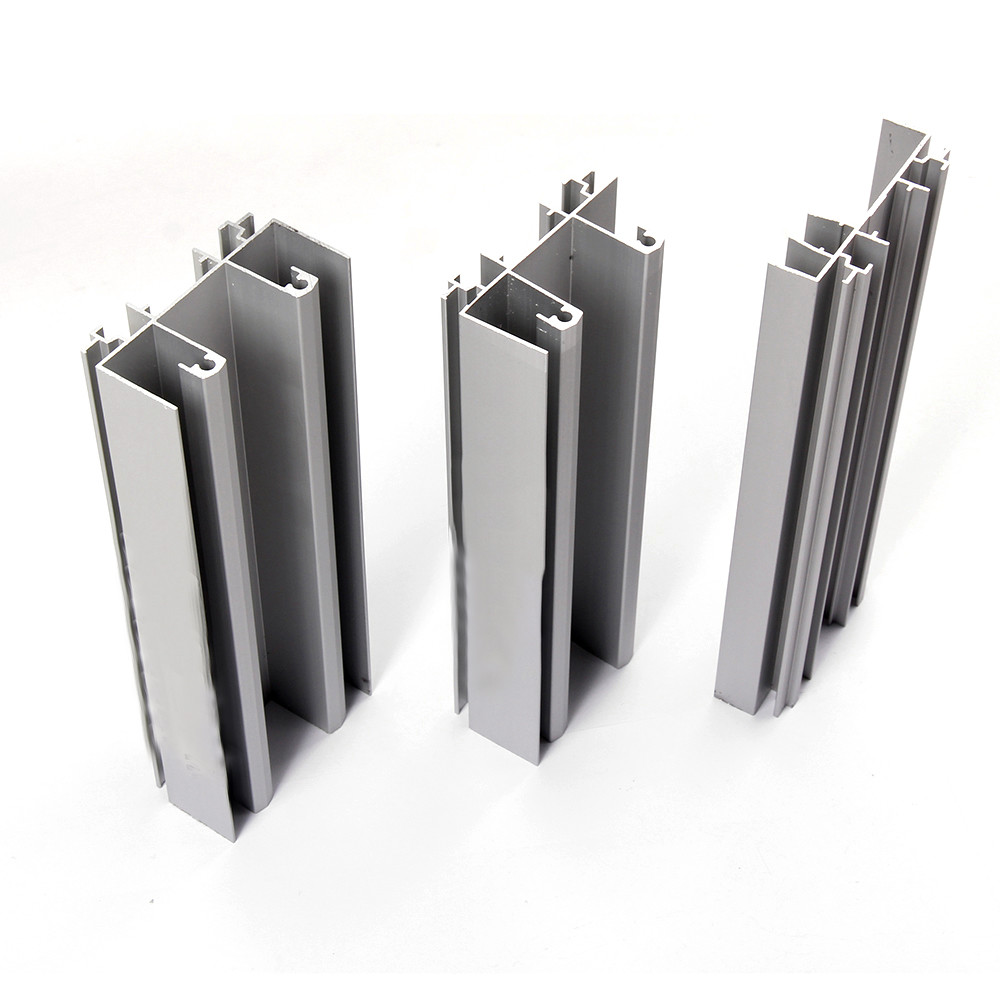 Buy cheap Cameroon Anodized Silver Mat Aluminum Extrusion Profiles 2.0mm For Swing Doors product