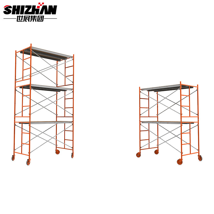 Buy cheap Portable Aluminum Rolling Telescopic  Scaffold Tower Easy Assemble product