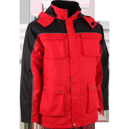 Buy cheap Personalized Red windproof Winter Work Jackets in S M L XL XXL Size from wholesalers