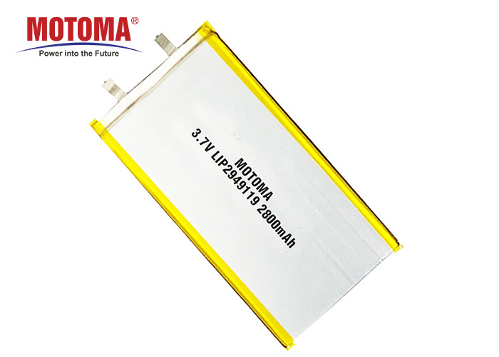 Buy cheap 500 Times Cycle Life Laptop Polymer Battery 2800mAh NMC Material product