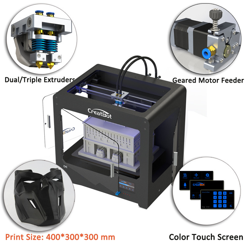 Buy cheap Metal Frame Large 3D Printer 3D Printing Plate Type 400*300*300 Mm Forming Size product