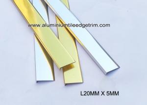 Buy cheap Aluminium Angle Floor Tile Edge Trim For Floor Splint / Brace ML20mm x 5mm product