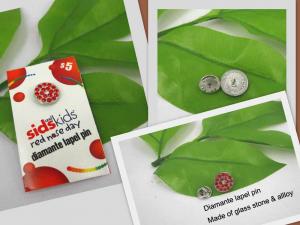 Buy cheap Diamante Lapel Pin (YWTP090512-11) product