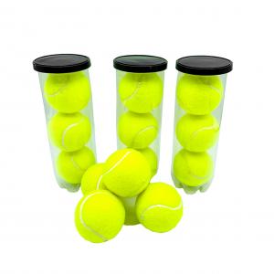 Buy cheap Professional Customized logo 2.5 Inches 20%-57% Wool Tennis Ball For Training product