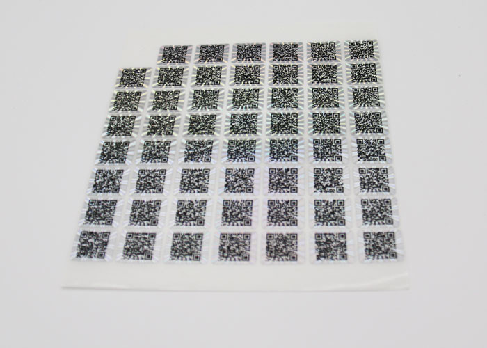 Buy cheap Anti - Counterfeiting Laser Sticker Paper Heat Sensitive With Gradient Effect product