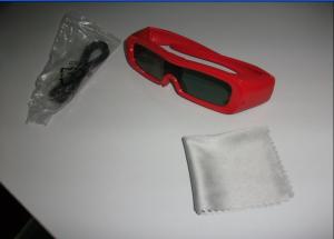 Buy cheap PC Plastic Frame Universal Active Shutter 3D Glasses , IR Glasses Wear product