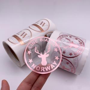China Adhesive Sticker PVC Vinyl Label Logo Printing Custom on sale