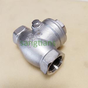 China CF8M SS316 Stainless Steel Wafer Type Dual Plate Check Valve H71 PN16 on sale