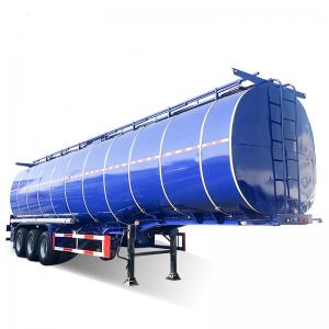 China Heavy 50000 liters Gasoline Fuel Tanker cooking Oil storage Tank Semi Trailer for sale in Botswana on sale