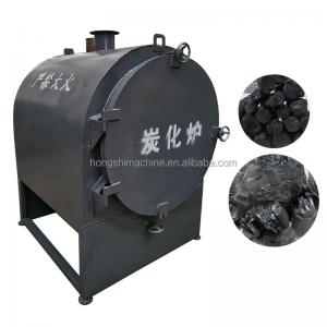 China Horizontal Wood Log Carbonization Stove , Bamboo Charcoal Carbonizer Furnace Oven on sale