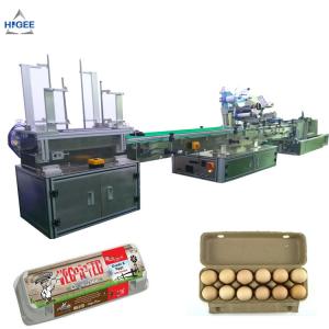 Buy cheap Farm chicken eggs labeling machine with eggs expiry date printing machine ,egg box labeling machine with egg tray product