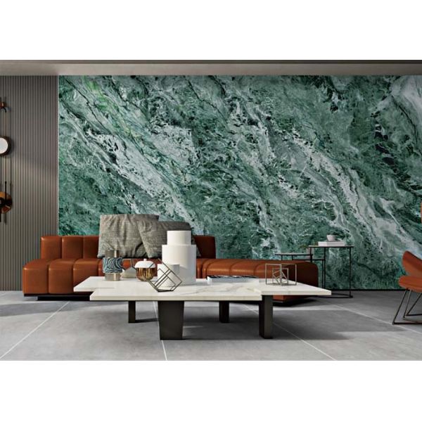 UV 3D PVC Marble Sheet Embossed Waterproof Fireproof Luxury Glossy Interior Wall Panel Decor