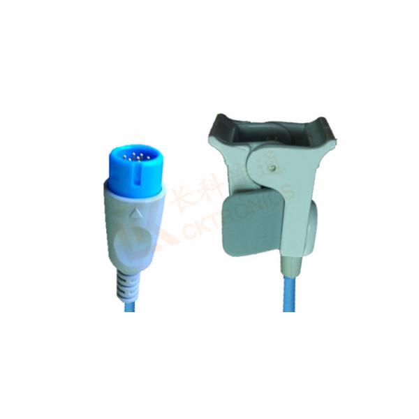 Kontron Spo2 Probe Sensor 12 Pin Reusable SpO2 Sensor Pediatric Finger Clip