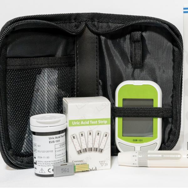 HZ GUM-101 Uric Acid Test Strips Portable Blood Sugar Tester 50g
