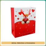 cheap and high quality customize colorful Ivory Board Paper Bag