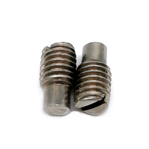 SUS 304 / 316 Stainless Steel Self Tapping Security Screws Slotted Set Screws