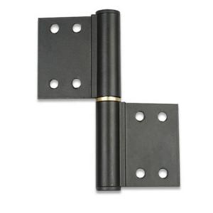 Buy cheap Aluminum Black Door Hinges , 4 Inch door flag hinge Thickness 2.7-4.5mm product