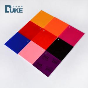 China 5mm Colored Acrylic PMMA Mirror Sheet Light Transmission 92% on sale