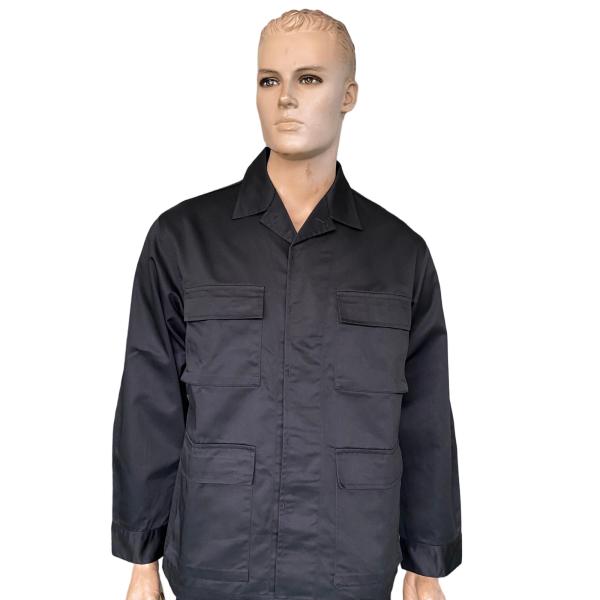 Customized Black Ceremonial Uniform Set Casual Comfortable Top 45% Wool 55% Polyester