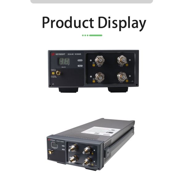 Keysight N1094B DCA-M Sampling Module with 30/50 GHz Bandwidth and 250 kHz Sampling Rate in Compact Design
