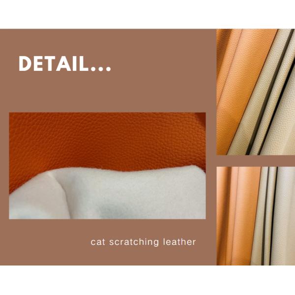Soft PVC embossing Leather - Pet-Friendly Surface for Couches & Pillows