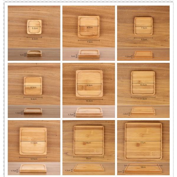 Hexagon Wooden Serving Platter Set Multipurpose Square Heart Oval Wood Serving Tray