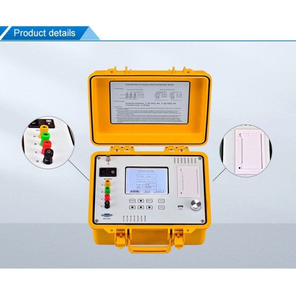 ±0.1% High Accuracy Transformer Testing Instrument with U-Disk Storage & 2-Year Warranty