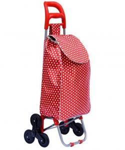 China STB Trolley Dolly Stair Climber bag, Shopping Grocery Foldable Cart Condo Apartment Elderly Triple wheels on sale