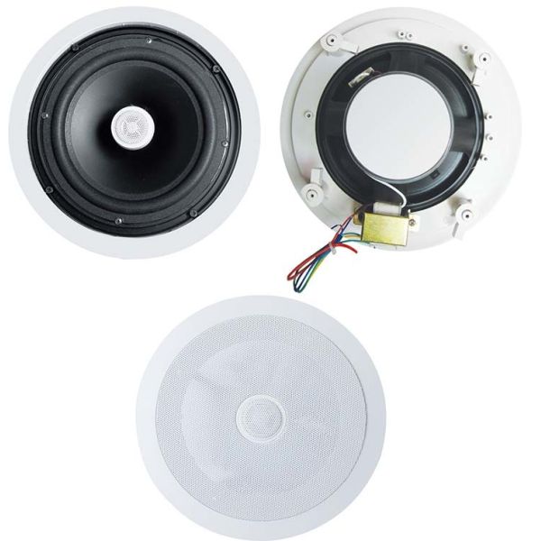 CL-346V 6 Inch Coaxial Ceiling Speaker 30W Commercial Ceiling Speaker for Restaurant and Hotel