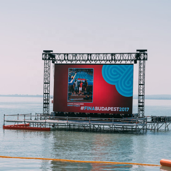 P6 Outdoor Full Color LED Display Screen 960x960mm and 6500 brightness