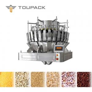 Buy cheap Grains Soybeans Cereal Multi-Head Packing Conveyor Belt Automatic Weigher Machine product