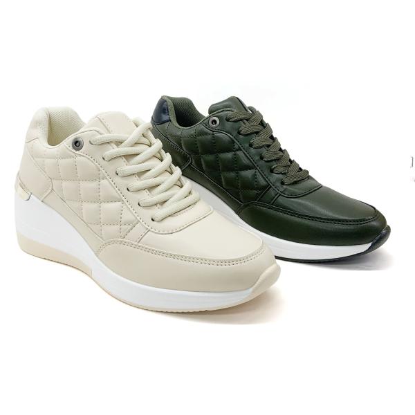 Customized Womens Cross Trainer With Lace Up Fastening Textile Lining