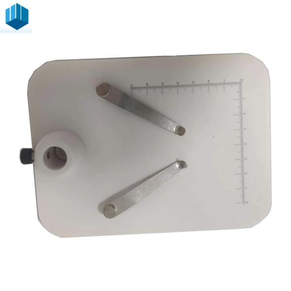 Microscope Parts Injection Moulding Products White Thick Bottom Shell Plastic