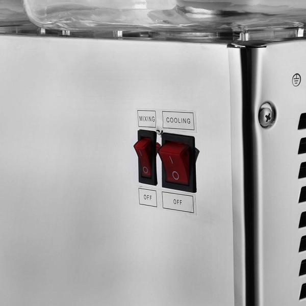 Commercial Stainless Steel Fruit Juice Dispenser 18 Liter With Imported Compressor