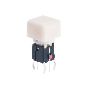 Buy cheap Mini SPST Illuminated Push Button Switch IP40 With Cube Cap product